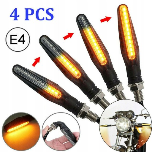 10053067 - 4X поворотники 12 LED плавающие динамические