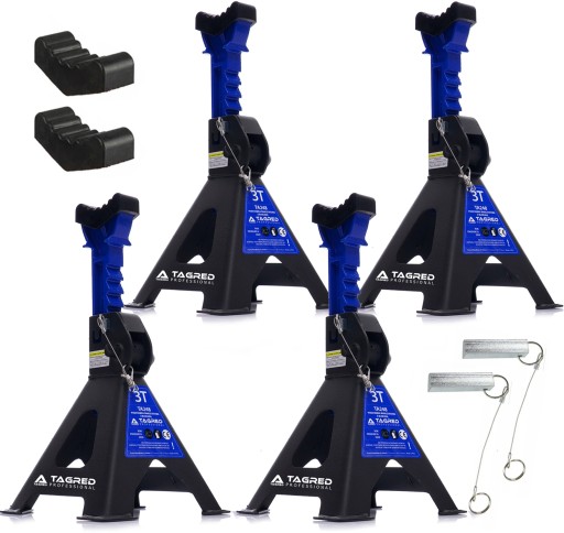 4x 3Т ПОДДЕРЖКИ ДЛЯ ДЕРЕВЬЕВ С РЕЗИНОВЫМ ЗАМКОМ