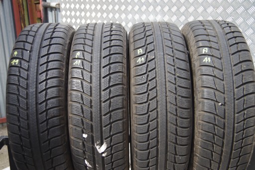 4x ЗИМОВІ ШИНИ MICHELIN ALPIN A3 185/65R15 88 T 2011 MO 8mm