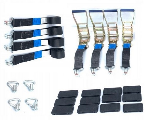 4x ремінь для щиколотки з щиколоткою 3POINT 4T/3M/50 4% Transport 3 Point Claw