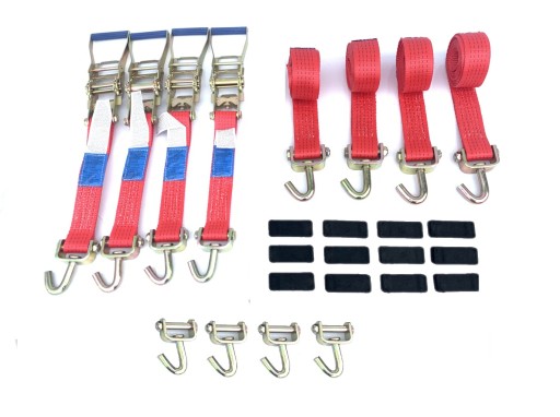 4 поворотні гаки для транспортувального ременя 3POINT 4T/3M/50 1a