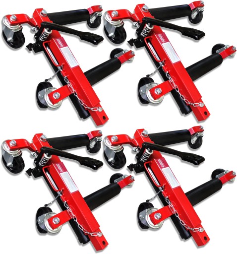 4X мастерские ролики 680 кг маневровая тележка подъемник