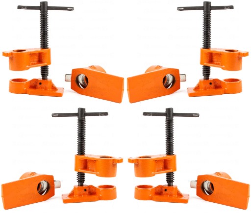 4X высокий коренастый трубчатый зажим 3/4 столярная труба