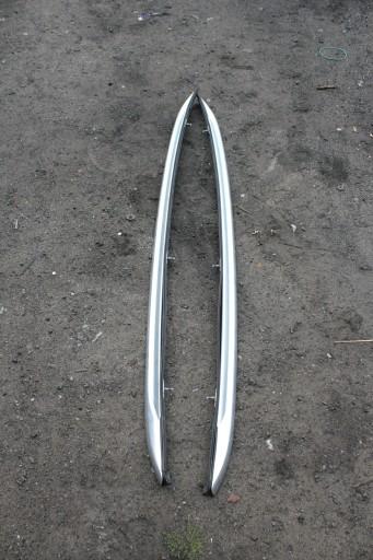 BMW X1 E84 рейлінги на дах хром сріблястий повний