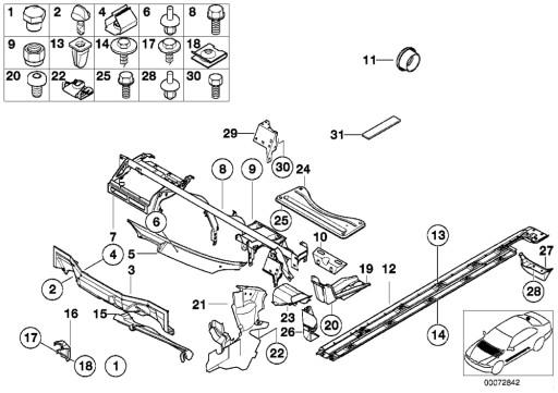 6954719 - Ключ зажигания BMW E90 6954719