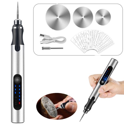 52 шт. електрична ручка для гравіювання Багатофункціональна ручка для гравіювання