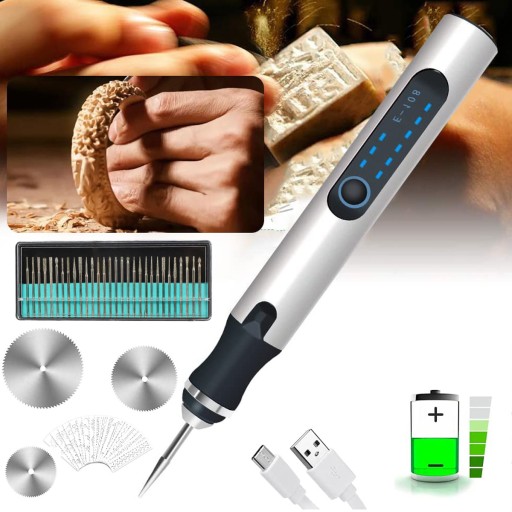 52 шт. ручка з гравіюванням Багатофункціональна електрична ручка для гравіювання