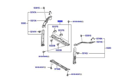 Стойка багажника cent Kappa K2520 Honda CBR 600F 99-02