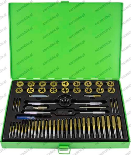 58 шт. Инструменты для резьбы M2-M12 JBM.