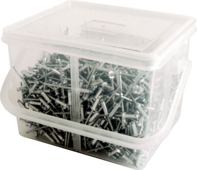 59499 алюмінієві заклепки 4, 0x12, 5 мм 800 шт., Мега