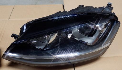 5G1941031 LAMPA LEWA REFLEKTOR LEWY BI XENON VW VOLKSWAGEN GOLF 7 VII 2012-2016R - 5G1941031 ЛІВА БІКСЕНОНОВА ЛАМПА VW GOLF 7 VII 5G1941031