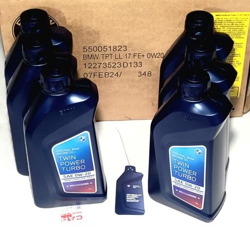 5Л ОРИГИНАЛЬНОЕ МАСЛО BMW TWIN POWER TURBO LONGLIFE 17 FE+ 0W20
