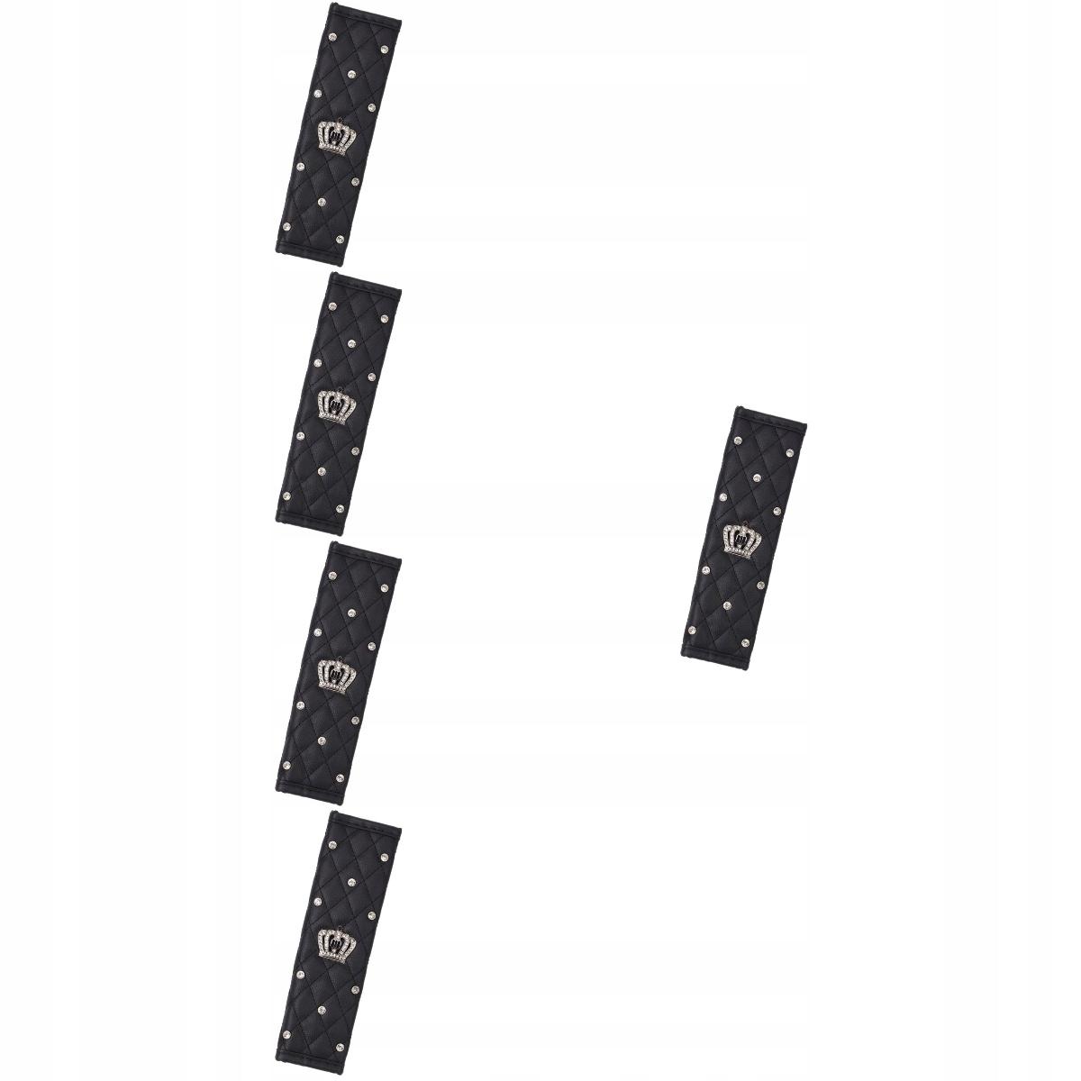 5x портативный кожаный съемный чехол для ремня безопасности