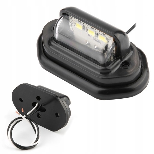 QC18961 - 12 В 3 Світлодіодний номерний знак тег