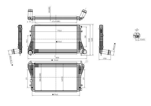 618 599 - 618 599_B ВОЗДУШНЫЙ ОХЛАДИТЕЛЬ VW GOLF VI 08-