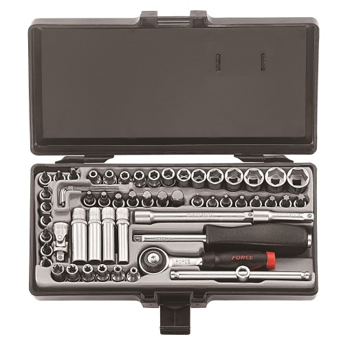 678270_E НАБІР ХРАПОВИКІВ 1/4' - 57 ШТ.