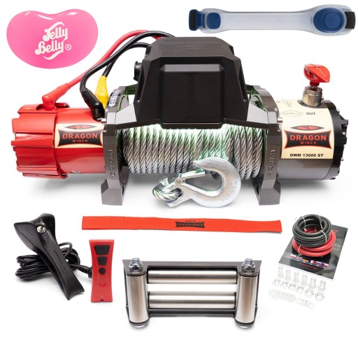 6T DRAGON WINCH 12V ELECTRIC CABLE WINCH для автоэвакуатора