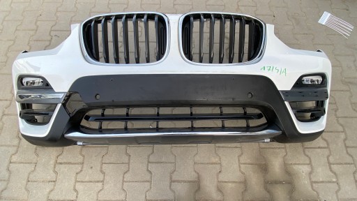 Qua17/4/25/1 - Передній бампер bmw x3 g01 luxsury line