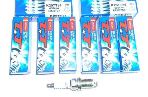 6 свечей зажигания denso zt20epr11