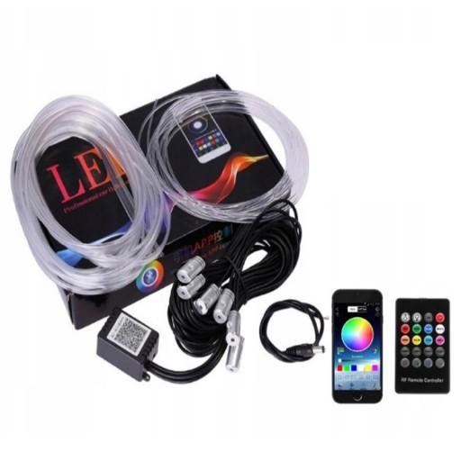 6X EL WIRE RGB LED AMBIENT пульт дистанційного керування 8M