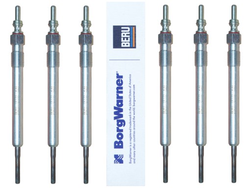 059 963 - 6 свечей накаливания beru ge133, свечи накаливания skoda/vw 1.6/2.0 tdi