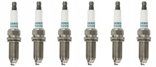 6 свечей зажигания denso fk20hbr8 toyota camry lexus es is gs rc rx 3.5