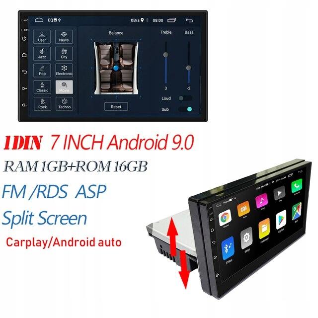 7 1 16 стиль CP один Дин стерео радио