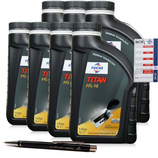 Масло fuchs titan pentosin ffl-10 для коробок передач dsg mb 7л 236.22 7л