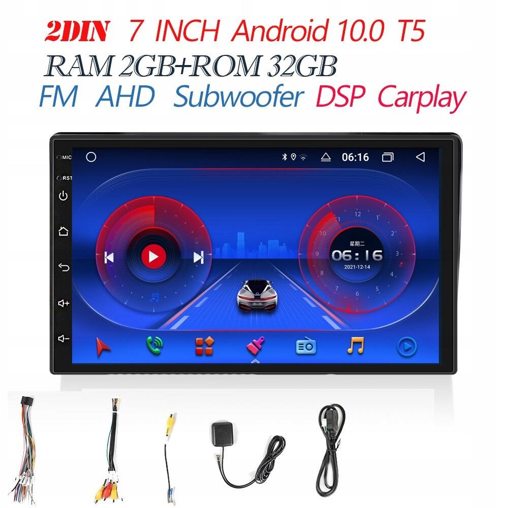 7 T5 2 32 стиль DSP Android 9.0 2 Din радио автомобиль