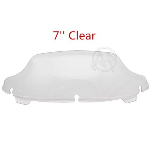 7-дюймовая передняя защита Harley Clear Style черного цвета