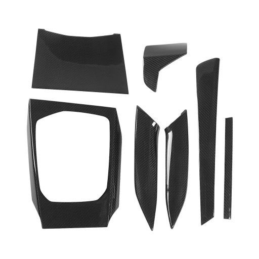 Victool1614210048611 - 7 шт. комплект оздоблення автомобіля з вуглецевого волокна
