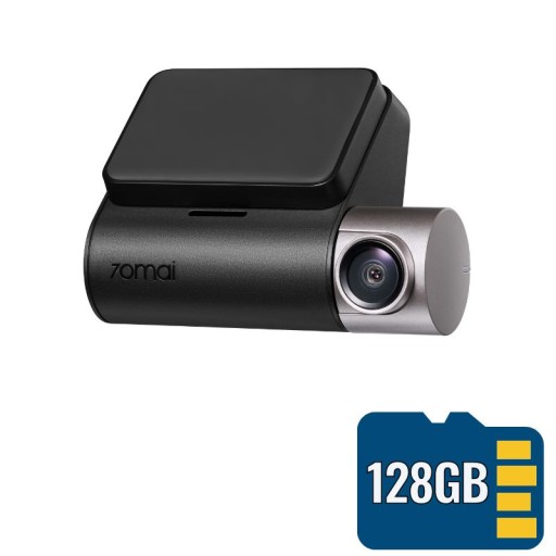 Автомобильная камера 70mai A510 с HDR и картой памяти 128 ГБ