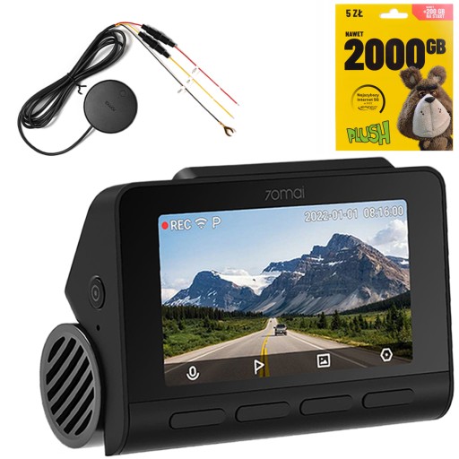 70mai Автомобильная камера A810 Видеорегистратор + модуль UP04 + СТАРТЕР ПЛЮШ