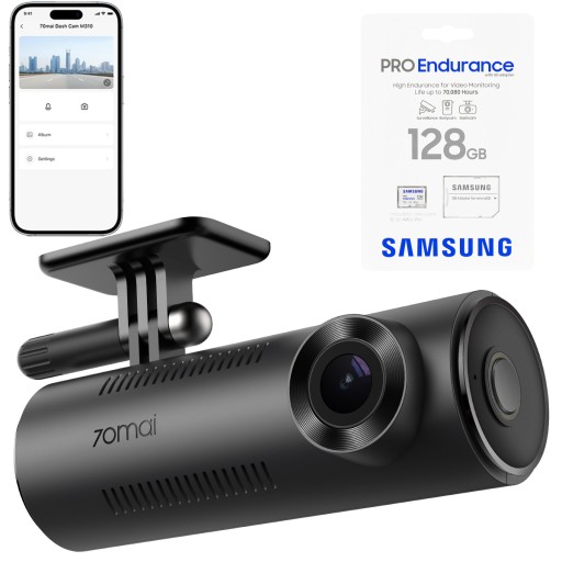 70mai M310 Автомобільна камера Відеореєстратор SMASUNG PRO RECORDER 128GB