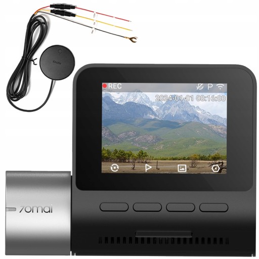 70mai Відеореєстратор A510 HDR автомобільна камера + паркувальний модуль UP04