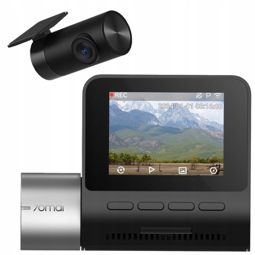 70mai Відеореєстратор A510 Автомобільна камера HDR + задня камера RC12 HDR