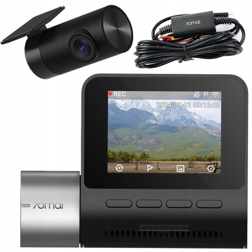 70mai Видеорегистратор A510 Автомобильная камера HDR+ задняя часть RC12 + модуль UP03