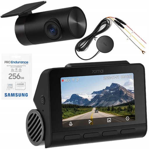 70mai Відеореєстратор A810 + RC12+ UP04 + 256GB