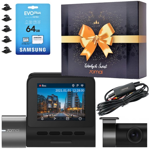 70mai a500s Pro вождение видео рекордер + карта 64GB