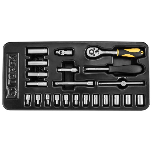 79R511 Торцевые ключи 1/4 дюйма, набор из 21 шт., вставка