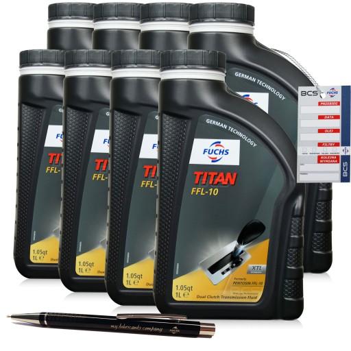8л масло fuchs titan pentosin ffl-10 для коробок передач dsg mb 236.22 8л