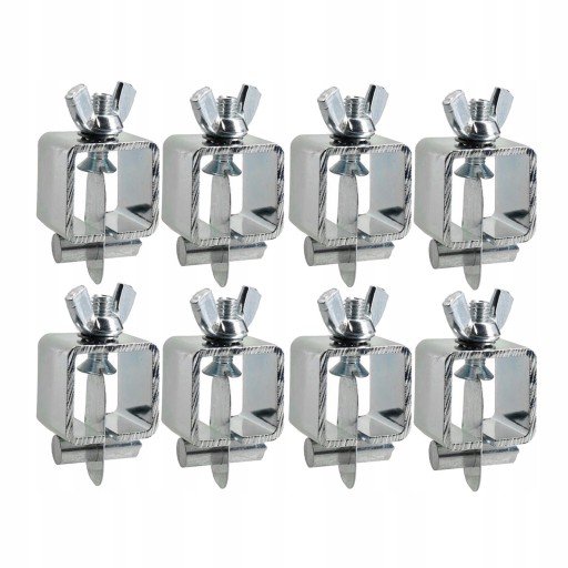 8 шт. Затискачі для стикового зварювання, затискачі