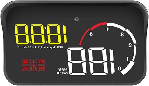 8 x 6 x 2,1 x 2,5 см ABS M10 автомобільна система HUD