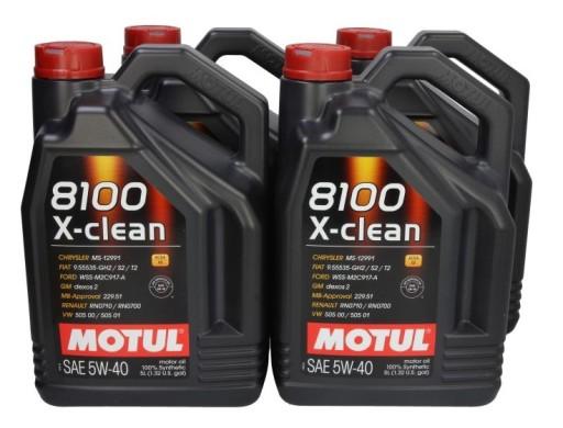 8100 X-CL. 5W40 C3 5L КОМПЛЕКТ