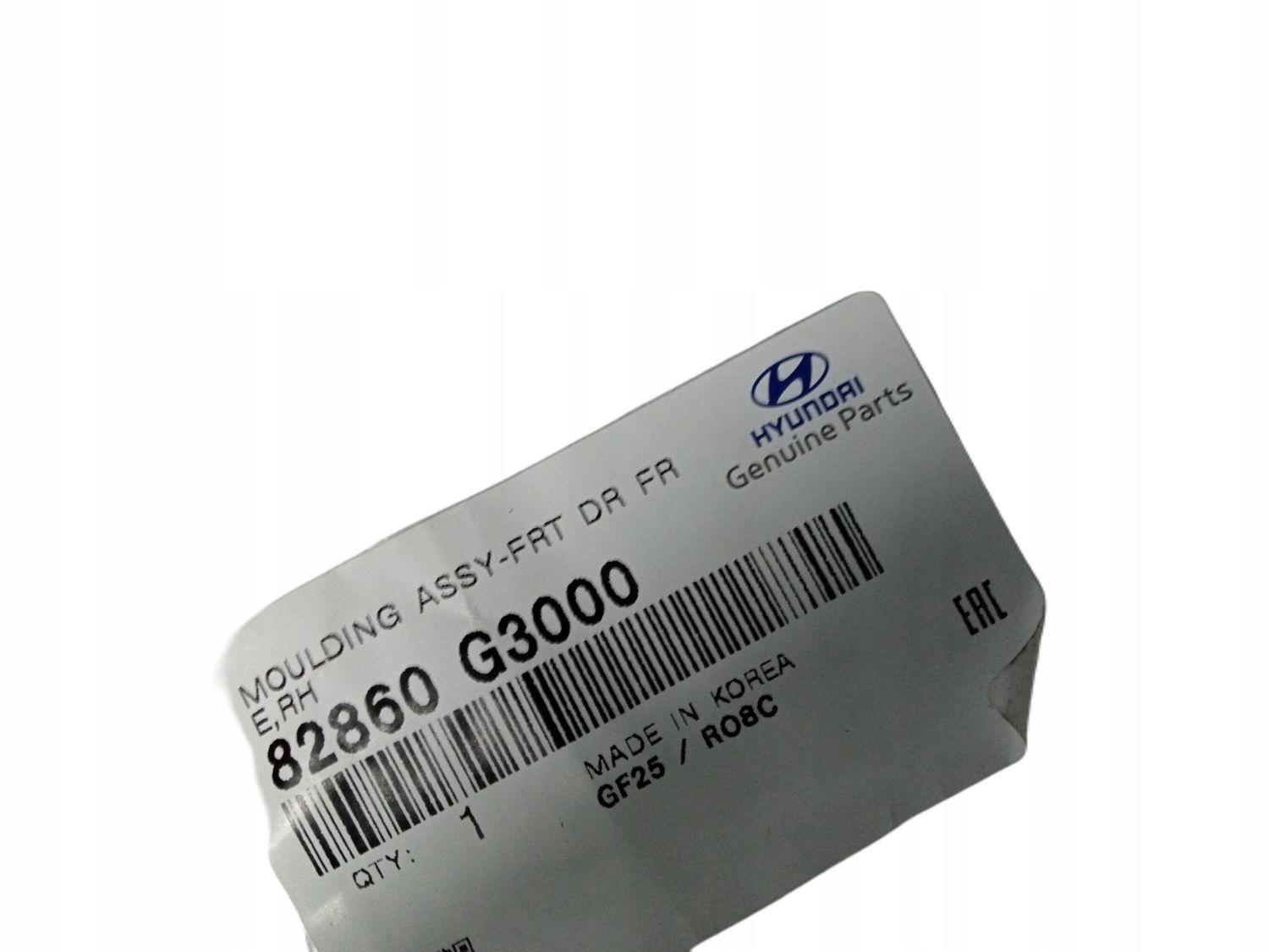 82860g3000 передня панель вікна двері OE HYUNDAI i30