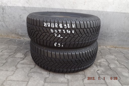 [89i] 2XWINTER 215/65R16 98H FULDA KRISTALL CONTROL HP2 &