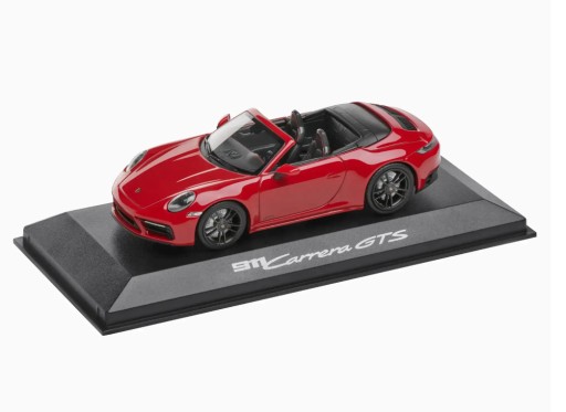 911 Carrera GTSCabriolet 01:43, кармінрот