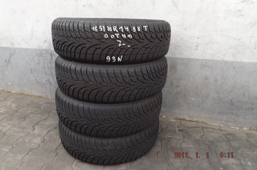[93N] 4XWINTER 185/70R14 88T NOKIAN WR D3 &