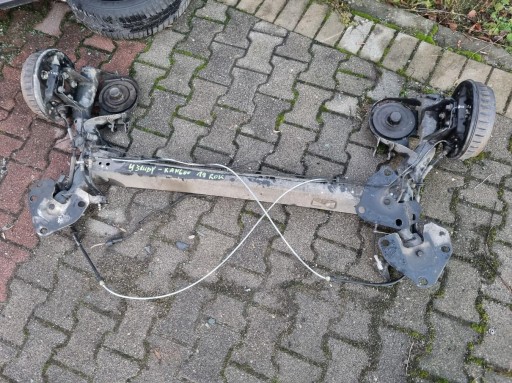 Задняя подвеска балка заднего моста renault kangoo iii 1.5 dci 4 болта барабанная