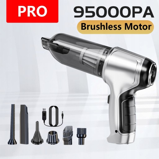 95000pa міні автомобільний пилосос бездротовий p